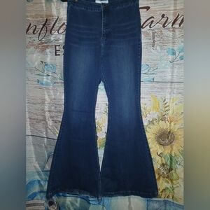 Classic Blue Flared Women's Jeans